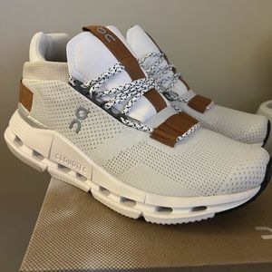 NEW On Cloudnova White Pearl sneakers